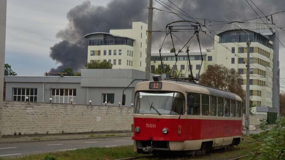 Киев обесточен после серии взрывов