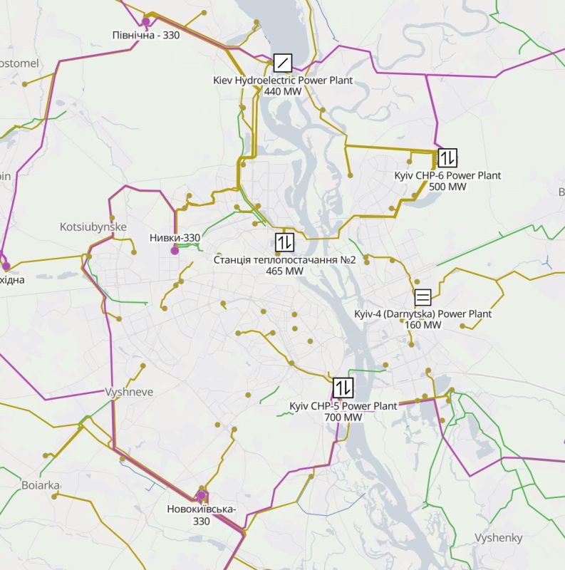 Насколько сложно отключить весь Киев от электричества?